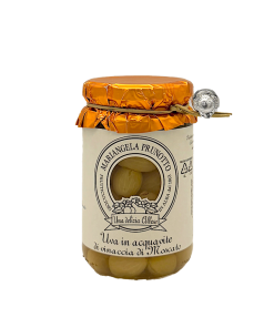 Uva in acquavite di vinaccia di Moscato – Prunotto Mariangela