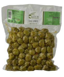 olive da tavola verdi condite