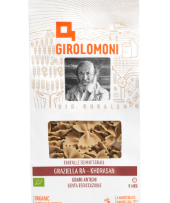Farfalle semintegrali bio trafilate al bronzo GRAZIELLA RA