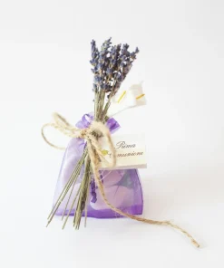 Segnaposto confetti e fiori