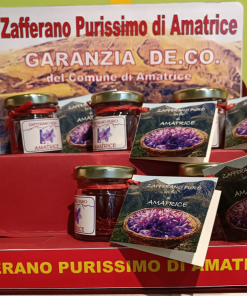 Zafferano purissimo di Amatrice Garantito DE.CO. no pesticidi