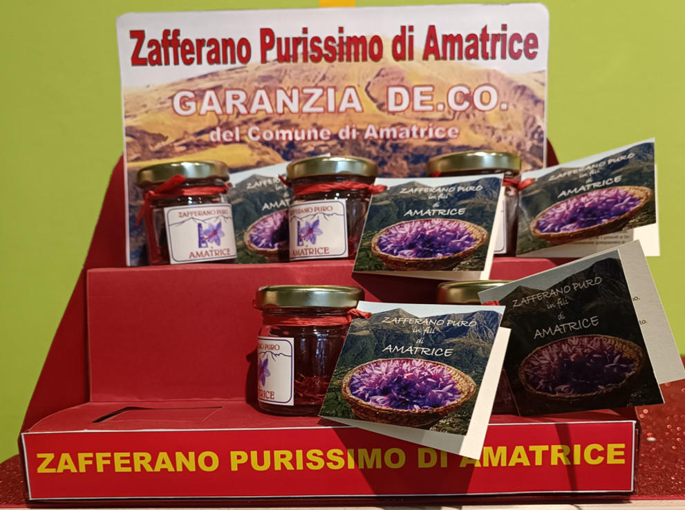 Zafferano purissimo di Amatrice Garantito DE.CO. no pesticidi - immagine 2